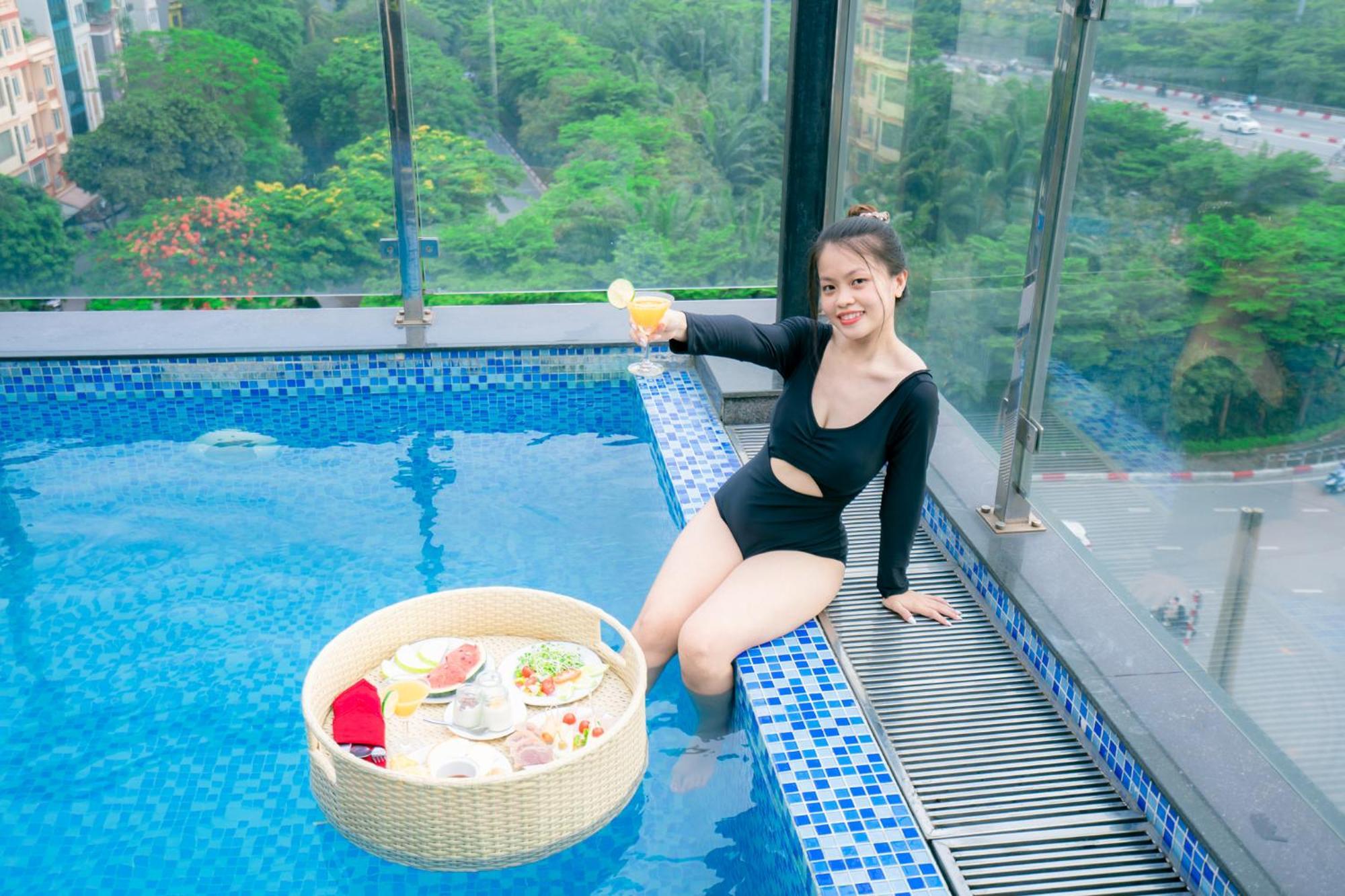 Sunny 22Land Residence Hotel 2 Hanoi Esterno foto